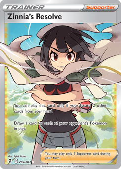 Zinnia's Resolve #203 Evolving Skies