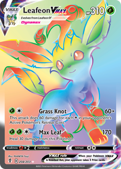Leafeon VMAX #204 Evolving Skies
