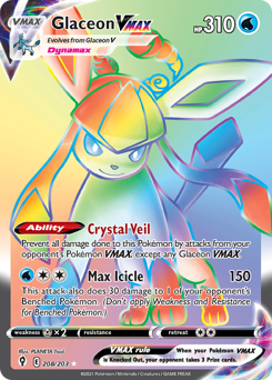 Glaceon VMAX #208 Evolving Skies