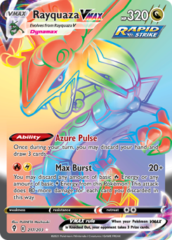 Rayquaza VMAX #217 Evolving Skies