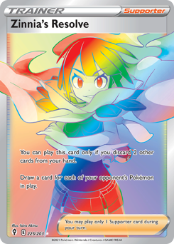 Zinnia's Resolve #225 Evolving Skies