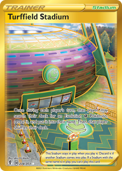 Turffield Stadium #234 Evolving Skies