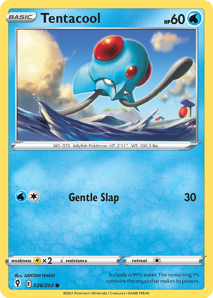 Tentacool #26 Evolving Skies