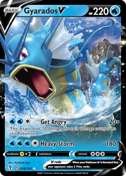 Gyarados V #28 Evolving Skies