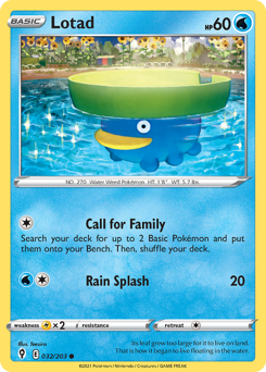 Lotad #32 Evolving Skies