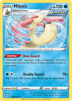 Milotic #38 Evolving Skies