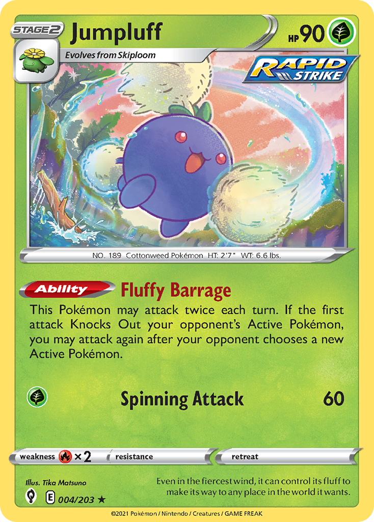 Jumpluff #4 Evolving Skies
