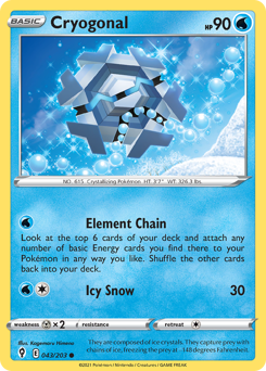 Cryogonal #43 Evolving Skies