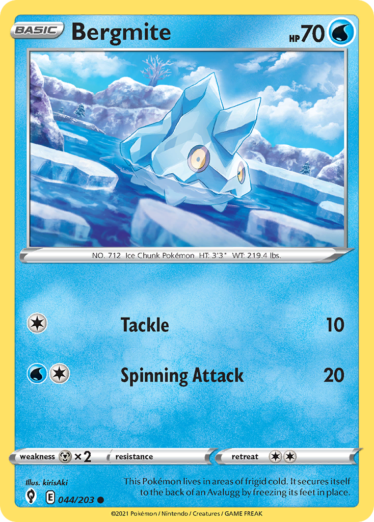 Bergmite #44 Evolving Skies