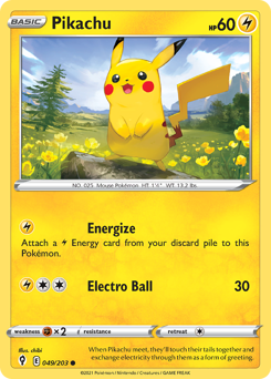 Pikachu #49 PSA 10