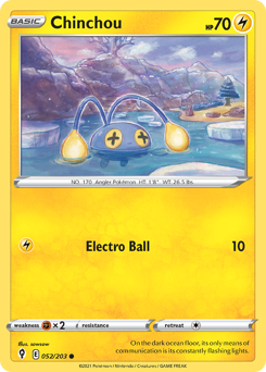 Chinchou #52 Evolving Skies