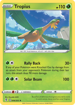 Tropius Evolving Skies #6