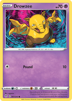 Drowzee #61 PSA 10