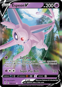 Espeon V #64 Evolving Skies