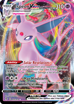 Espeon VMAX #65 Evolving Skies