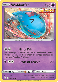 Wobbuffet #66 Evolving Skies