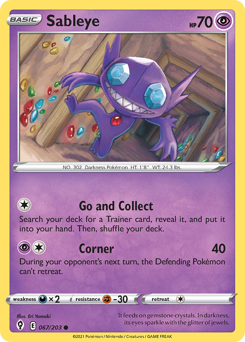 Sableye #67 Evolving Skies