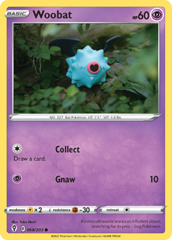 Woobat #68 Evolving Skies