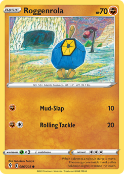 Roggenrola #86 Evolving Skies