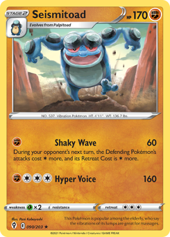Seismitoad #90 Evolving Skies