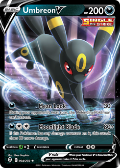 Umbreon V #94 Evolving Skies