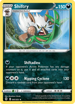 Shiftry #97 Evolving Skies