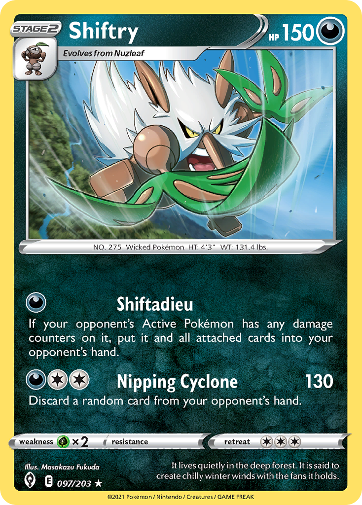 Shiftry #97 Evolving Skies
