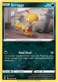 Scraggy Evolving Skies #98