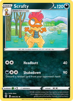 Scrafty #99 Evolving Skies