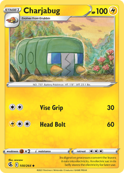 Charjabug #100 Fusion Strike