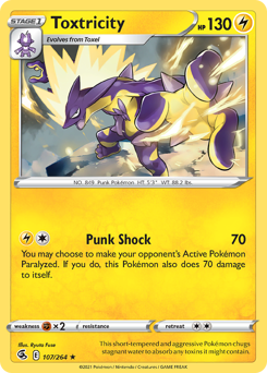 Toxtricity #107 Fusion Strike