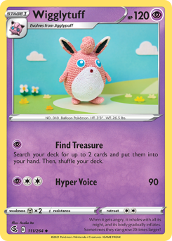 Wigglytuff #111 Fusion Strike