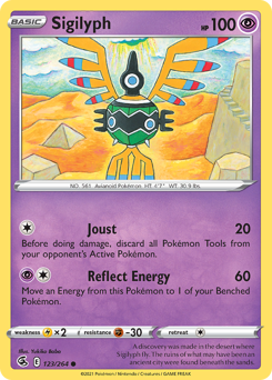 Sigilyph #123 Fusion Strike
