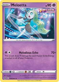 Meloetta #124 Fusion Strike