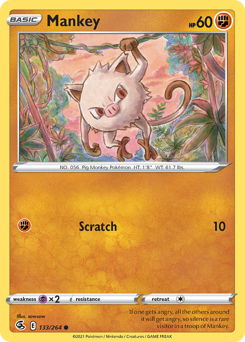 Mankey #133 Fusion Strike
