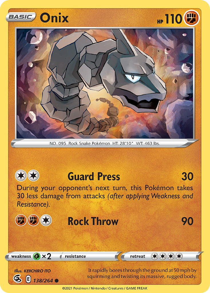 Onix #138 Fusion Strike