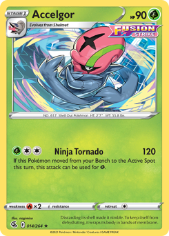Accelgor #14 Fusion Strike