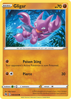 Gligar #140 Fusion Strike