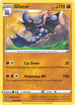 Gliscor #141 Fusion Strike