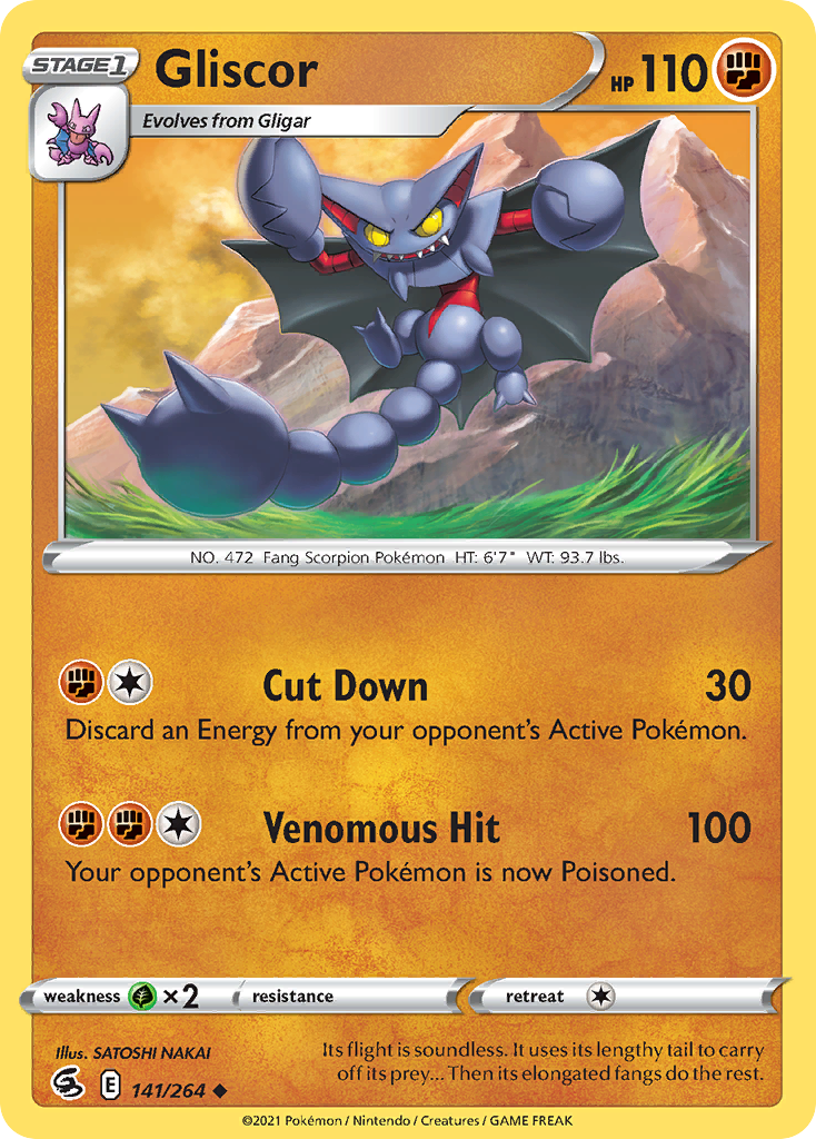Gliscor #141 Fusion Strike