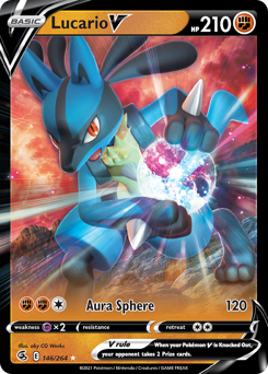 Lucario V #146 Fusion Strike