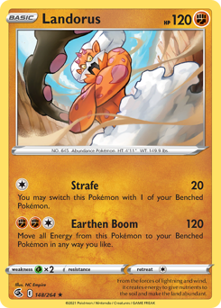 Landorus #148 Fusion Strike