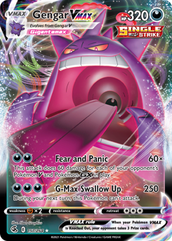 Gengar VMAX #157 Fusion Strike