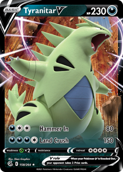 Tyranitar V #158 Fusion Strike