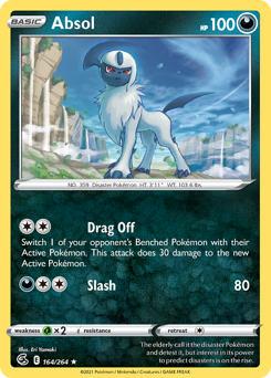 Absol #164 Fusion Strike