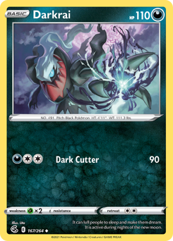 Darkrai #167 Fusion Strike