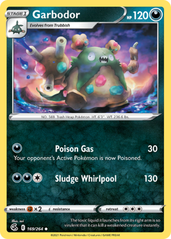 Garbodor #169 Fusion Strike