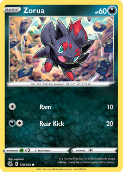 Zorua Fusion Strike #170