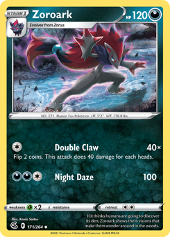 Zoroark #171 Fusion Strike