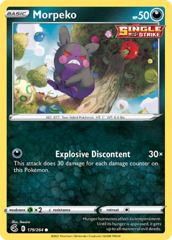 Morpeko #179 Fusion Strike